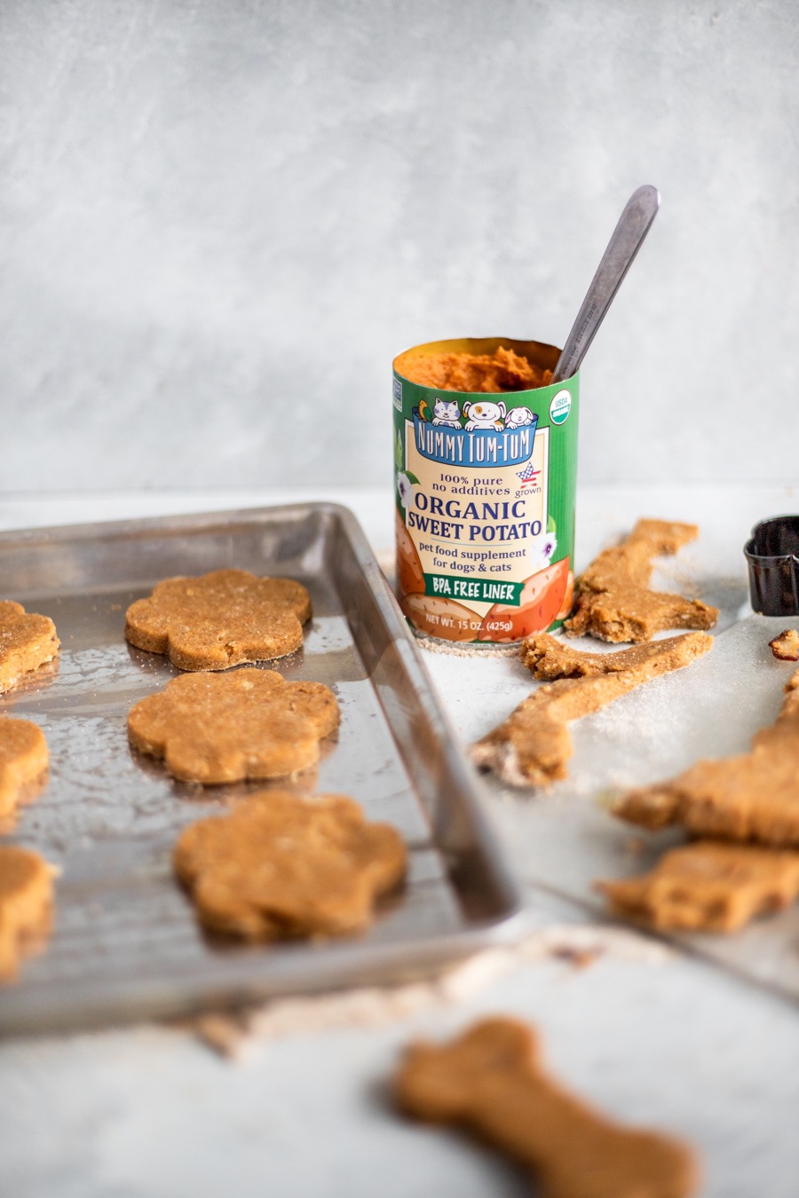 3 ingredient sweet store potato dog biscuits