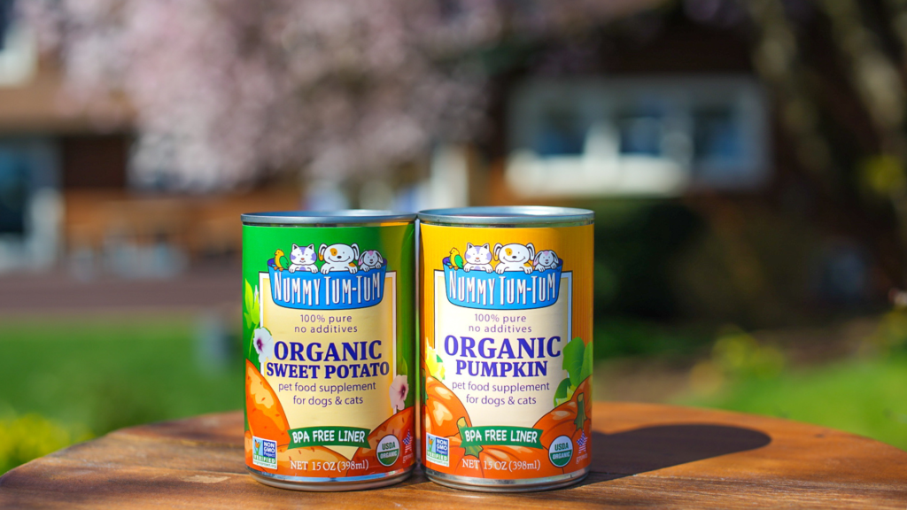 cans of Nummy Tum-Tum products